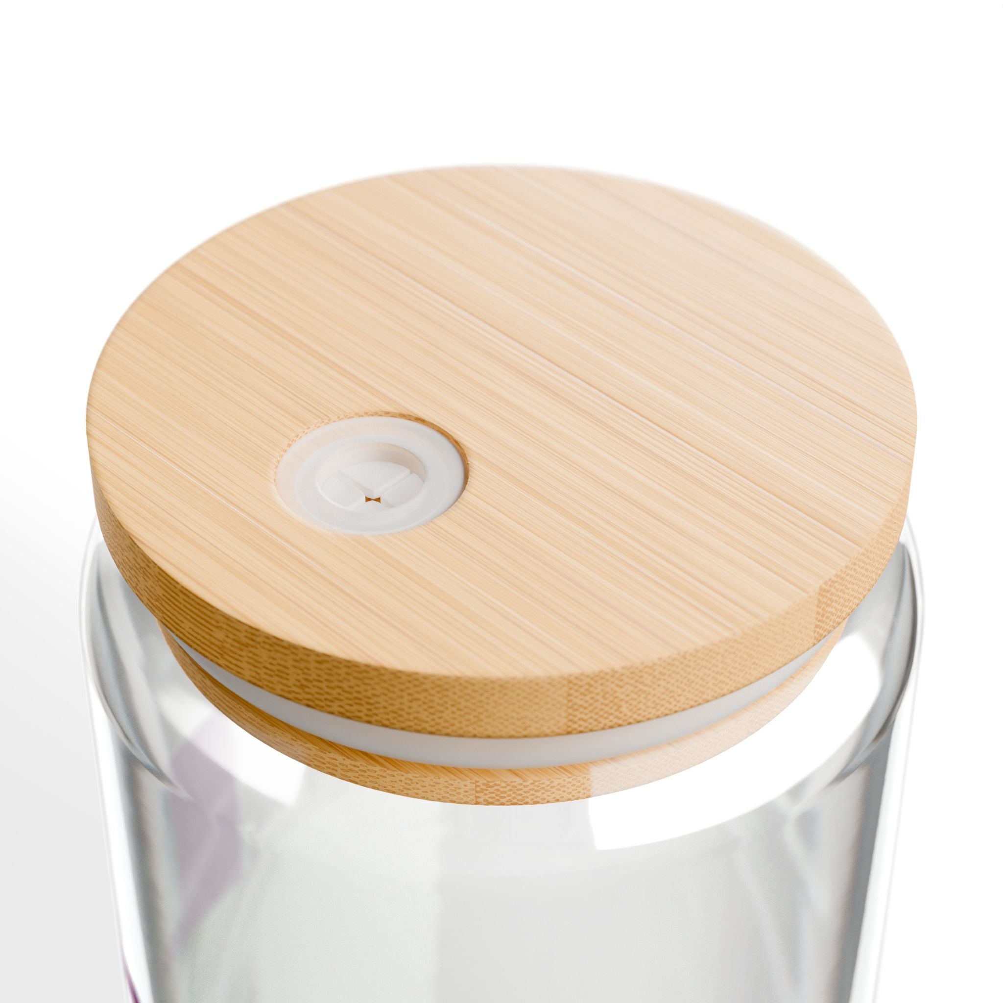 Love Everyday All Day Sipper Glass - 16oz Reusable Straw Tumbler