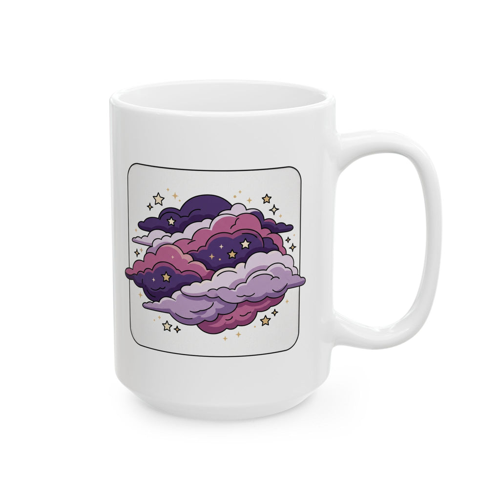 Purple Clouds, Ceramic Mug, (11oz, 15oz)