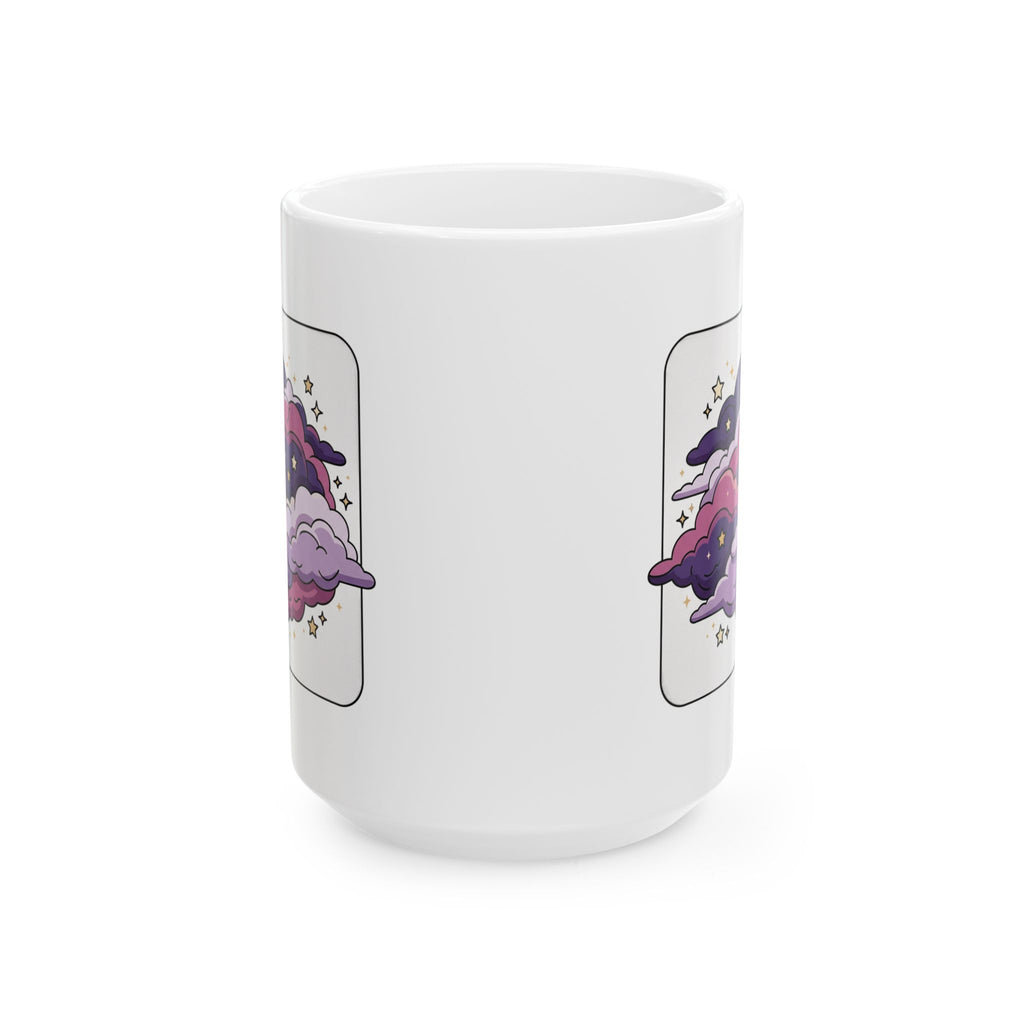 Purple Clouds, Ceramic Mug, (11oz, 15oz)