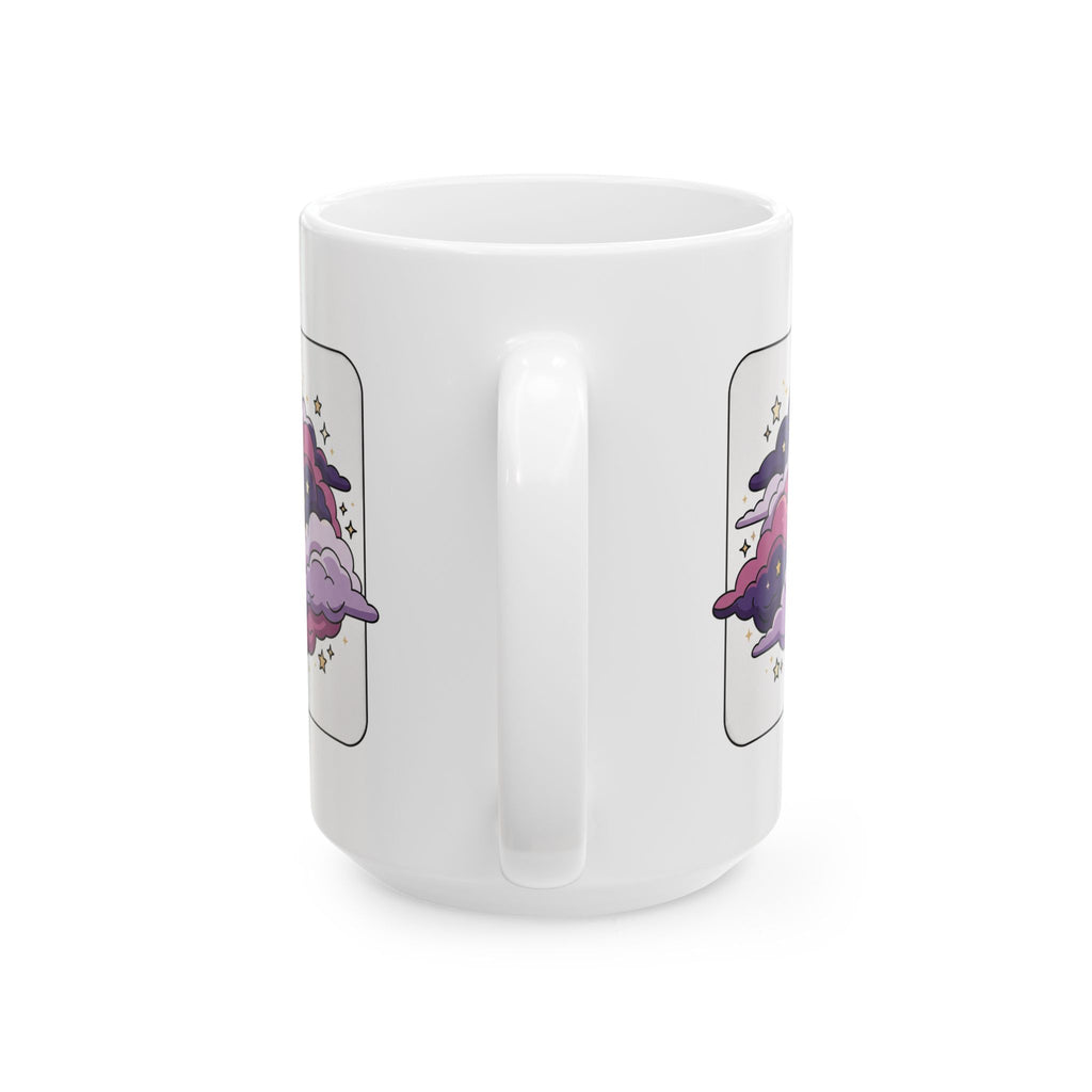 Purple Clouds, Ceramic Mug, (11oz, 15oz)