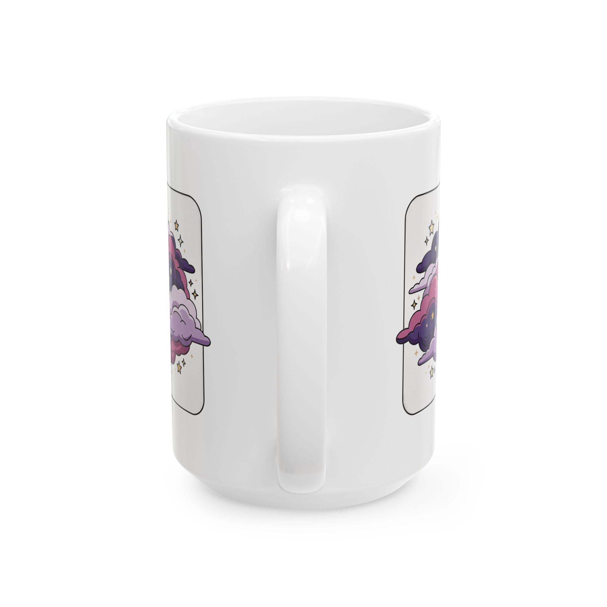 Purple Clouds, Ceramic Mug, (11oz, 15oz)