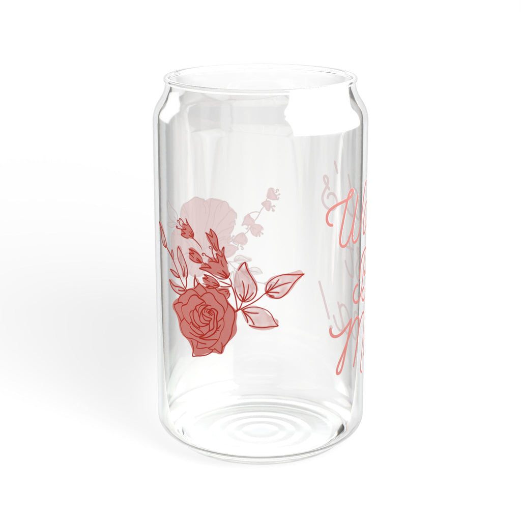 Sipper Glass — "World's Best Mama" Floral 16oz Insulated Tumbler with Bamboo Lid