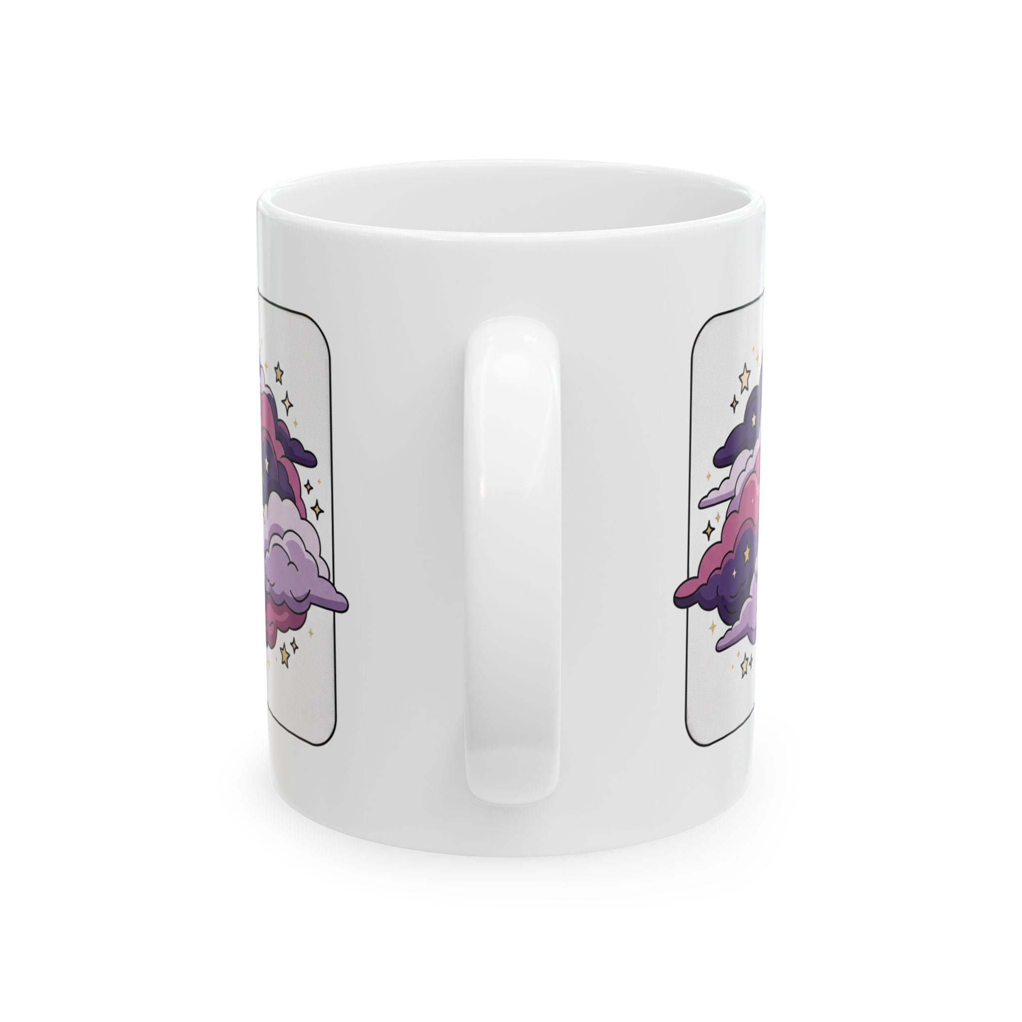 Purple Clouds, Ceramic Mug, (11oz, 15oz)