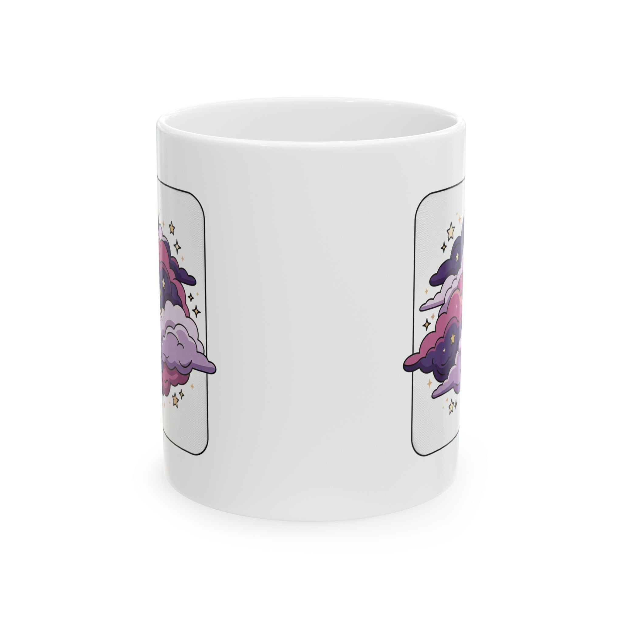 Purple Clouds, Ceramic Mug, (11oz, 15oz)